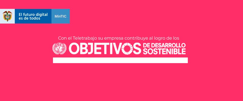 El teletrabajo, un aporte clave para alcanzar los Objetivos de Desarrollo Sostenible