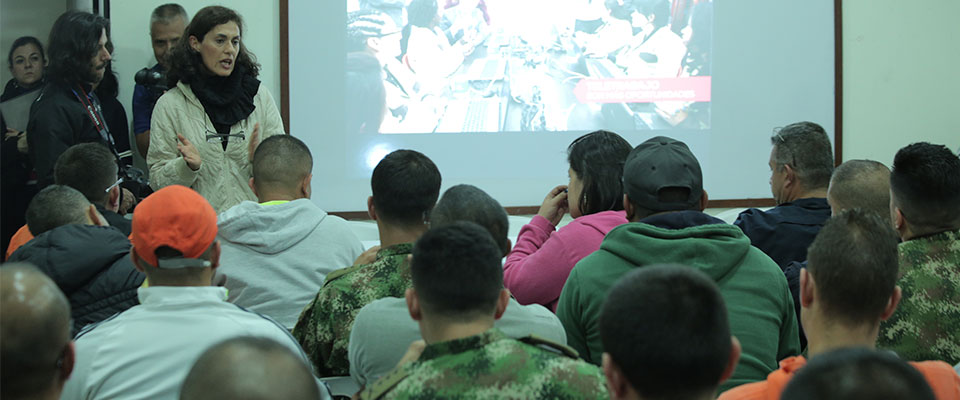 Población militar privada de la libertad se formará en teletrabajo