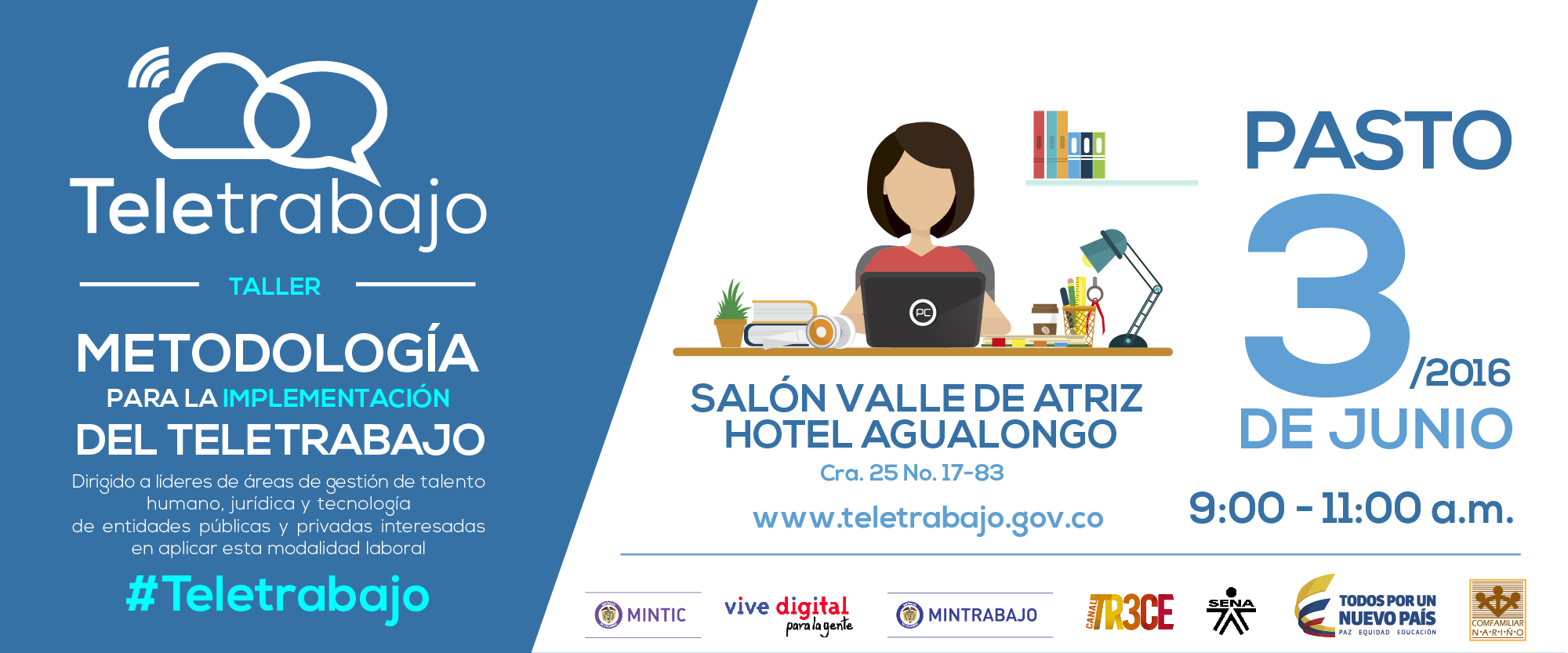 Ministerio TIC lleva su taller de Teletrabajo a Pasto