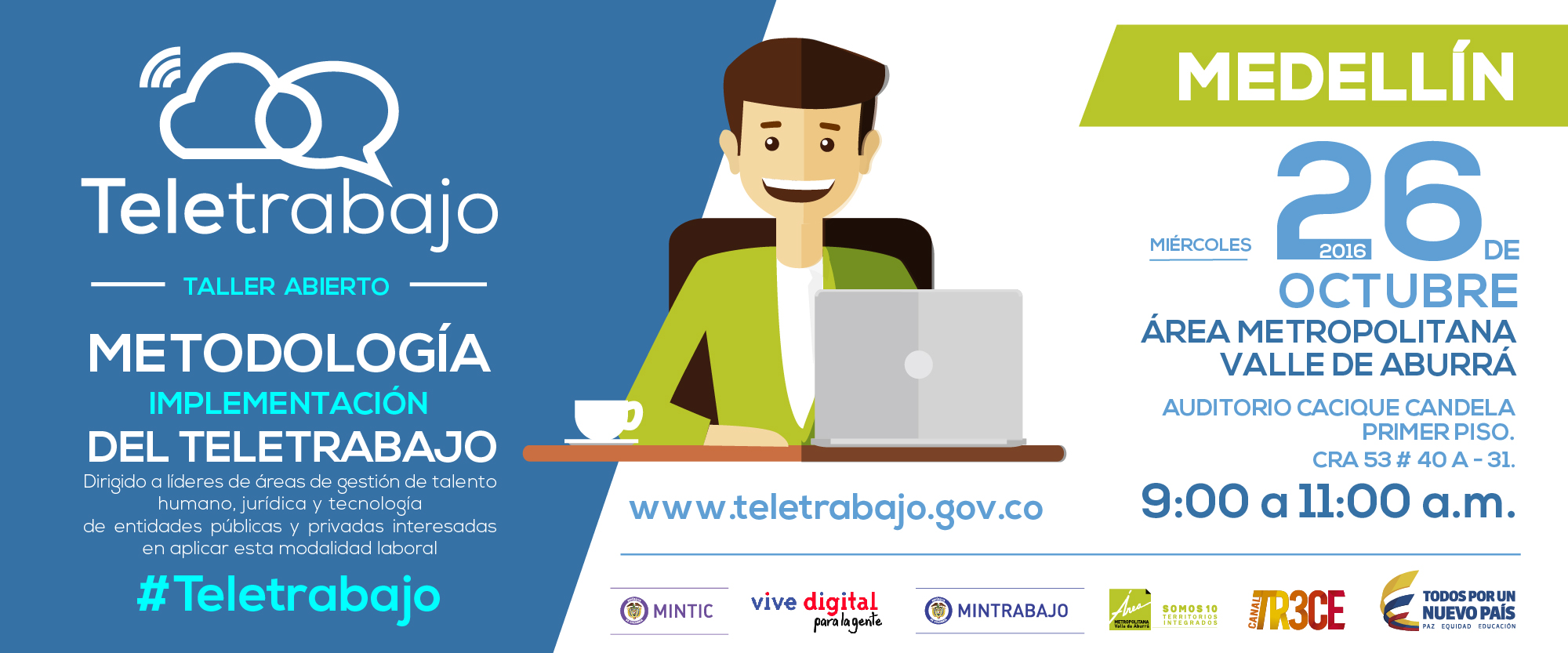 EL TELETRABAJO LLEGA A MEDELLÍN