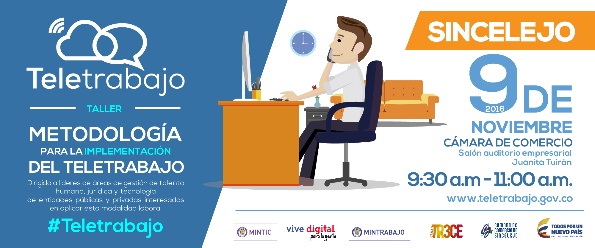 TELETRABAJO LLEGA A SINCELEJO