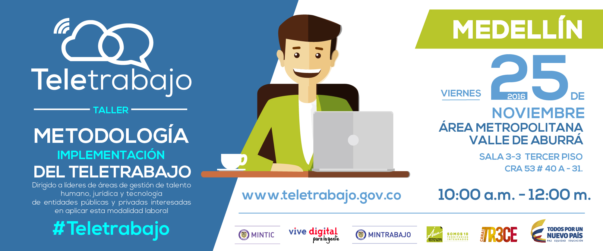 Medellín sigue apostándole al Teletrabajo