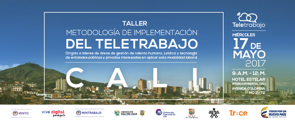 Ministerios TIC y del Trabajo dictarán taller de Teletrabajo en Cali