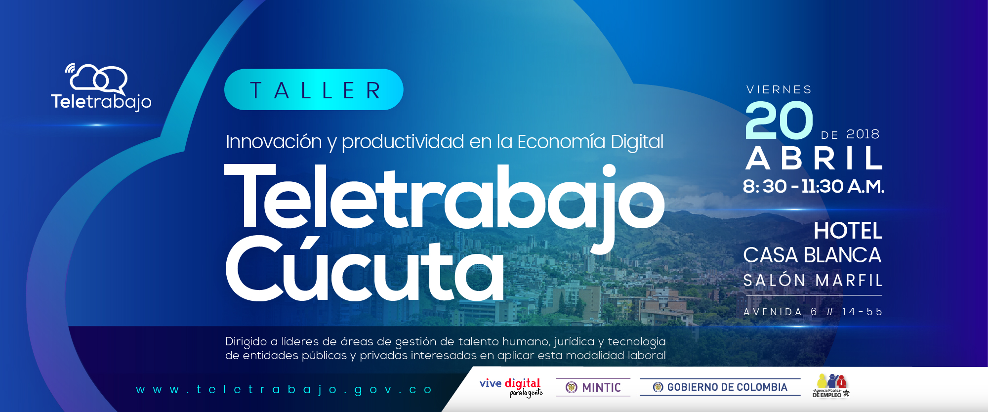 Ministerio TIC promueve el Teletrabajo en Los Santanderes