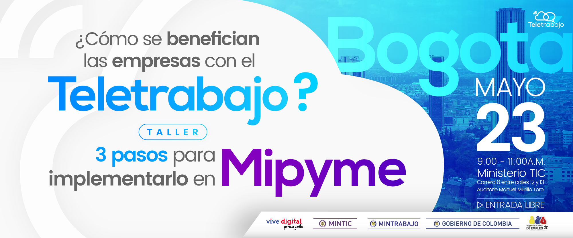 Implemente en 3 pasos el Teletrabajo en su Mipyme