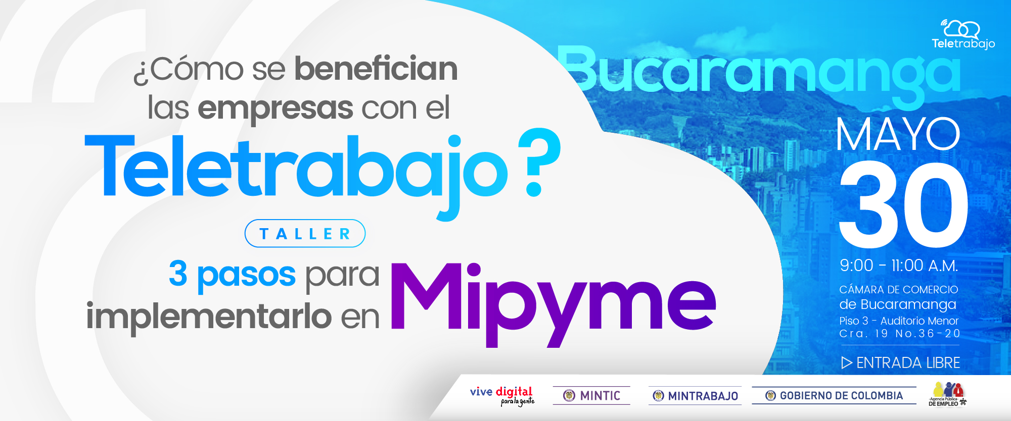 Implemente en 3 pasos el Teletrabajo en su Mipyme