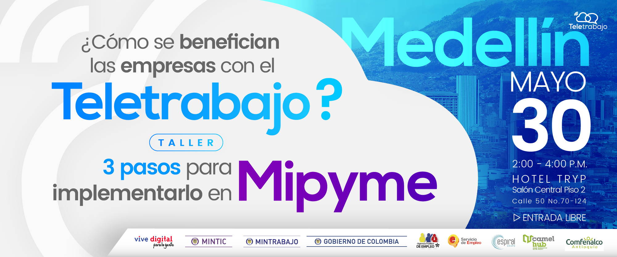 Implemente en 3 pasos el Teletrabajo en su Mipyme